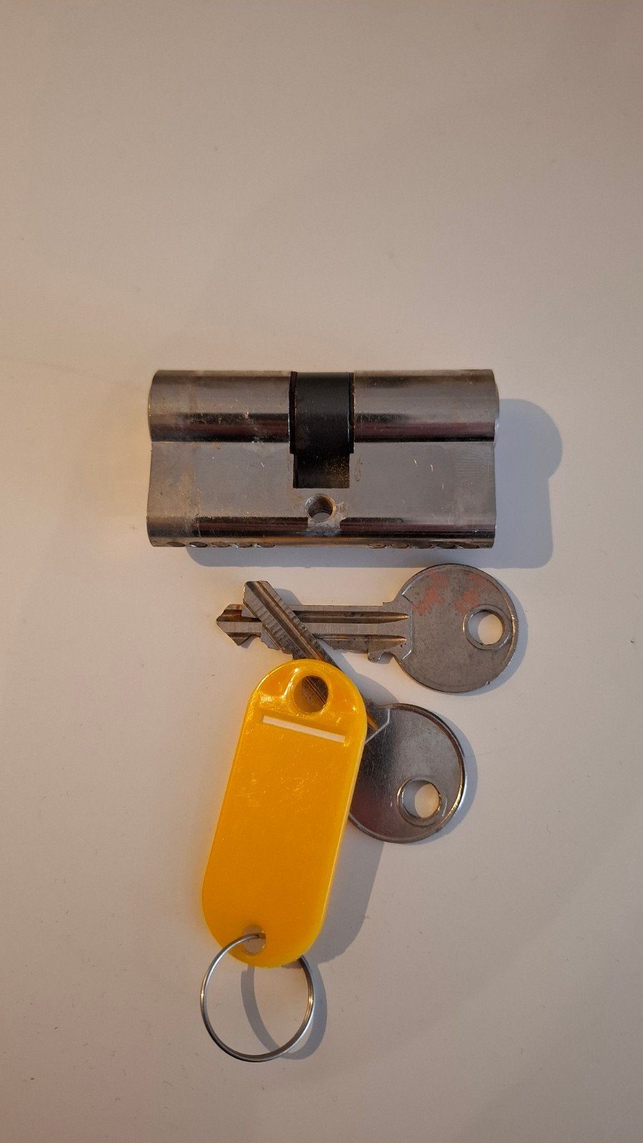 Corbin cilinder met 2 sleutels - 60mm, Ophalen