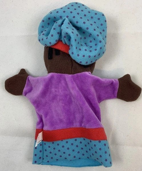 Zwarte Piet Sinterklaas handpop pluche jaren 90 pop, Diversen, Sinterklaas, Coolsingel 104, 3011 AG Rotterdam, Netherlands, Verzenden