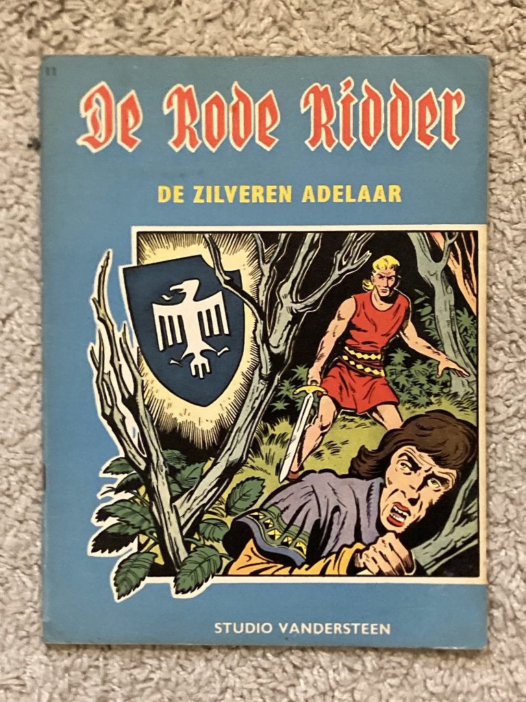 De Rode Ridder - Zilveren Adelaar - Nr. 11 - 3e druk, 1963, Eén stripboek, Ophalen of Verzenden, Zo goed als nieuw