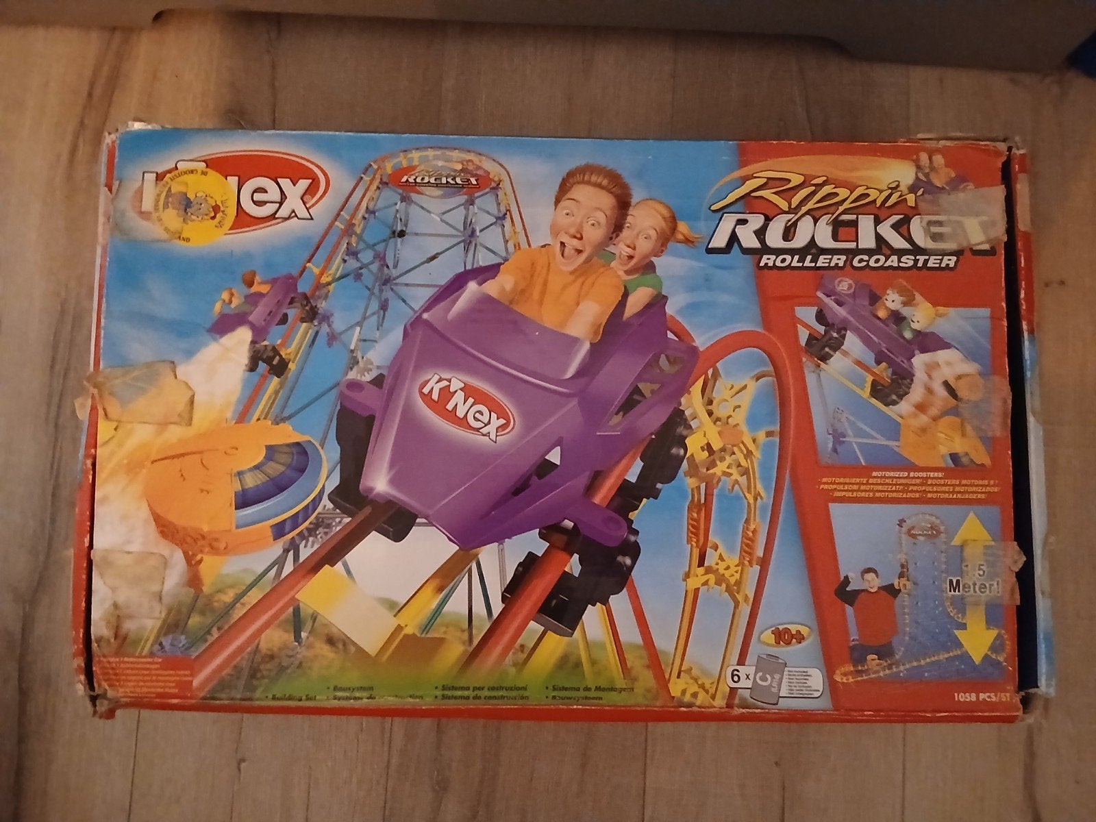 K'nex Rippin' Rocket Achtbaan, Ophalen, Gebruikt, K'nex