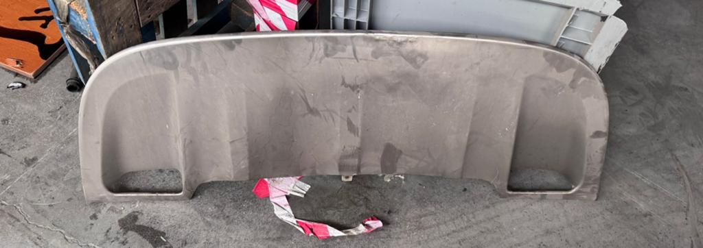 Porsche Cayenne bumper onder spoiler, Auto-onderdelen, Ophalen, Gebruikt, Porsche, Achter