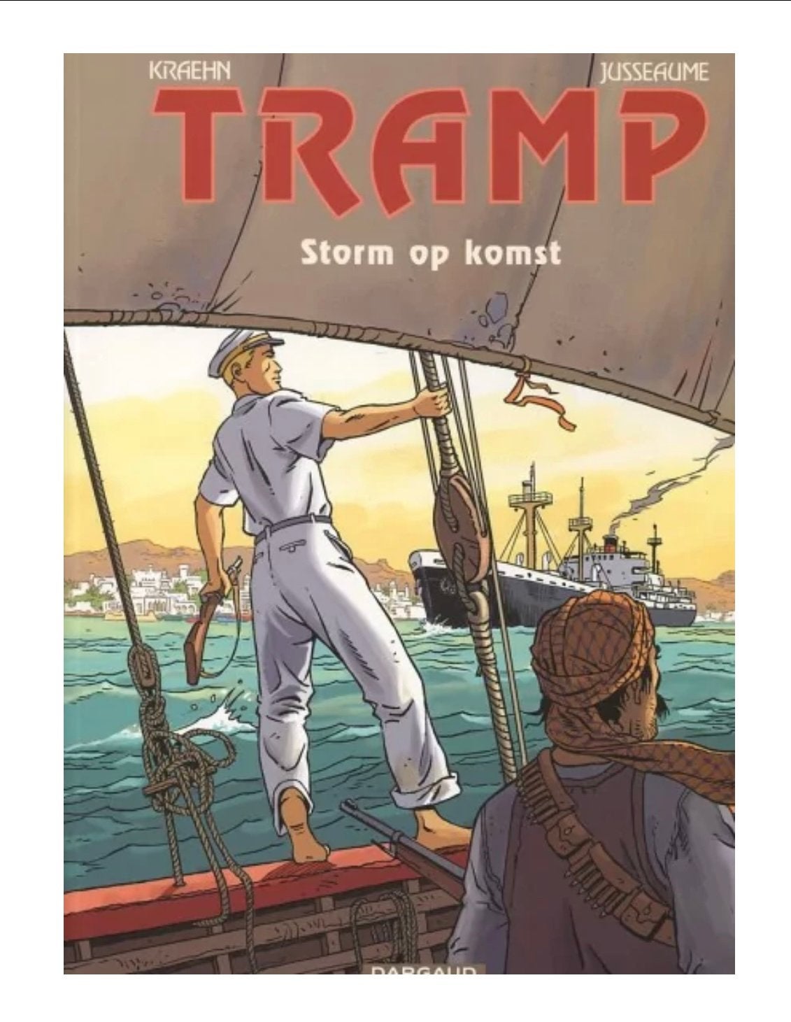 Gezogd ! Tramp 11 storm op komst, Eén stripboek, Ophalen of Verzenden, Zo goed als nieuw