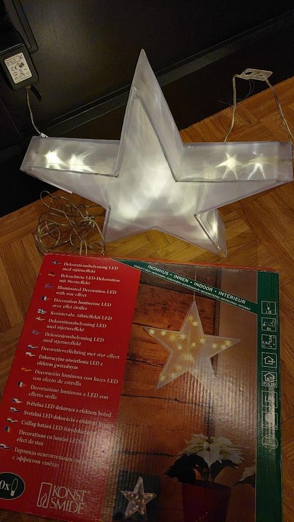 Decoratieverlichting met ster effect voor binnen, Ophalen of Verzenden, Zo goed als nieuw