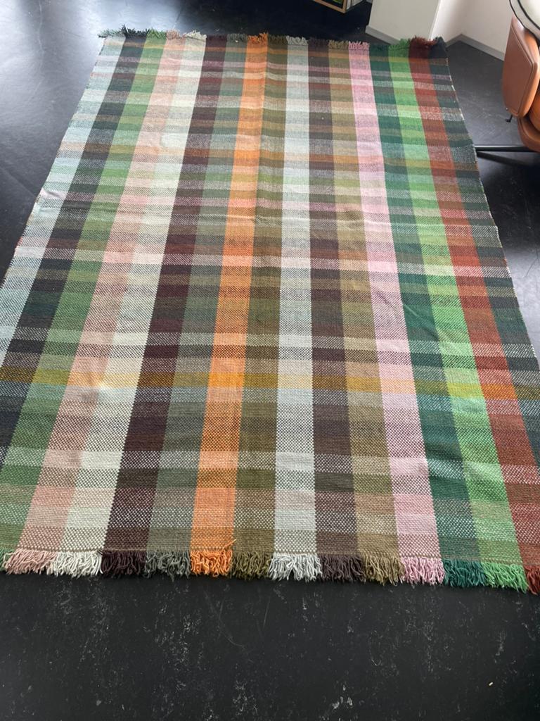 Hella Jongerius kvadrat karpet  Multitone, Huis en Inrichting, Stoffering | Tapijten en Kleden, Ophalen, Gebruikt, 200 cm of meer