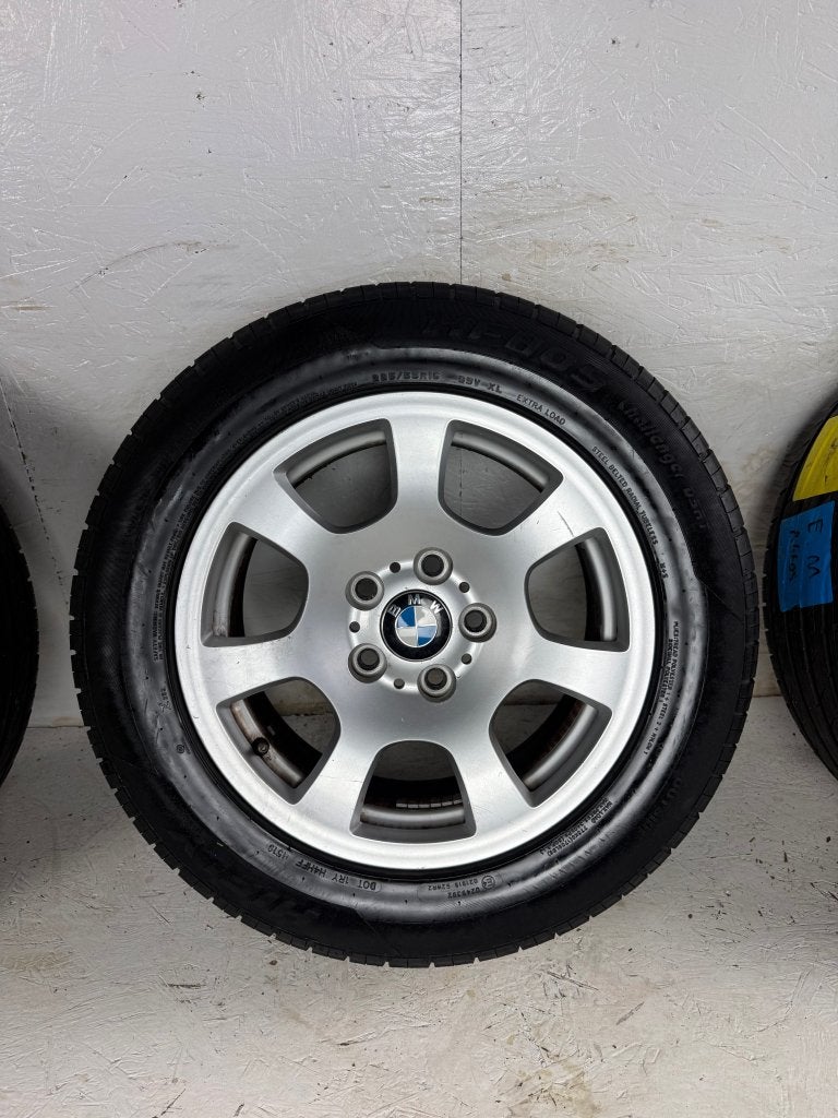 Originele BMW 5 serie velgen 16" 5x120 zomer style 138 e60, Auto-onderdelen, Banden en Velgen, Niet ingevuld, Gebruikt, 16 inch