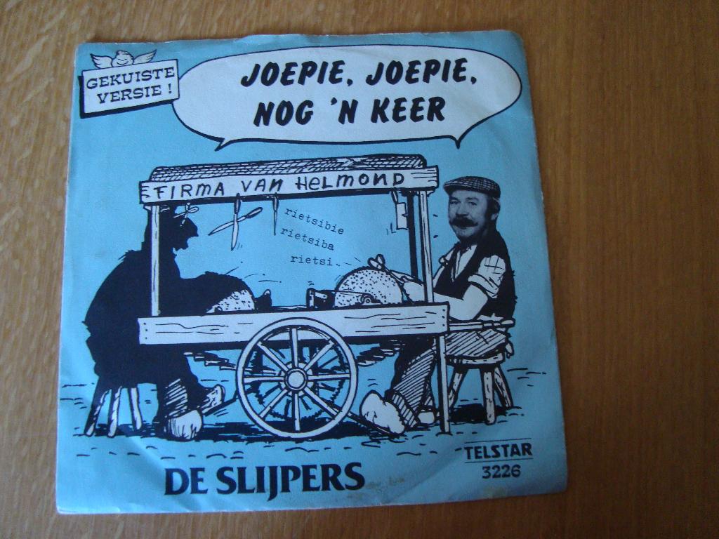 De Slijpers - joepie joepie nog 'n keer, Ophalen of Verzenden, Zo goed als nieuw, Nederlandstalig, Single