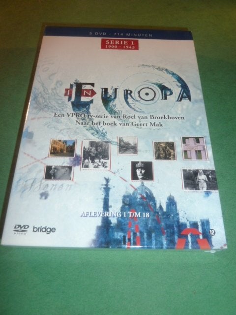 In Europa Serie 1 1900 - 1943 Naar Geert Mak 5 dvd's, Verzenden, Alle leeftijden, Nederlands, Zo goed als nieuw