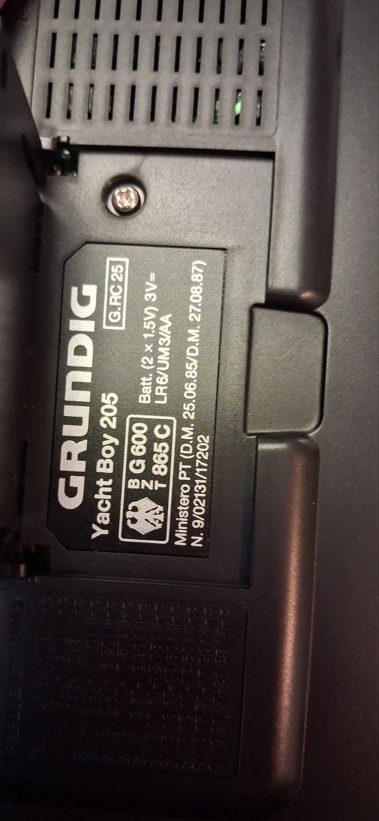 Grundig Yacht Boy 205 Wereldontvanger met beschermhoes, Gebruikt, -, -, Grundig