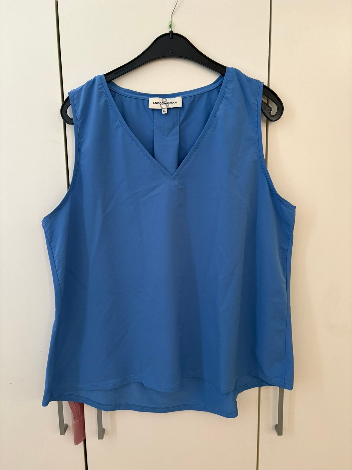 Travelstof top Lavendel kleur, Kleding | Dames, Tops, Blauw, Maat 46/48 (XL) of groter, Ophalen of Verzenden, Zo goed als nieuw