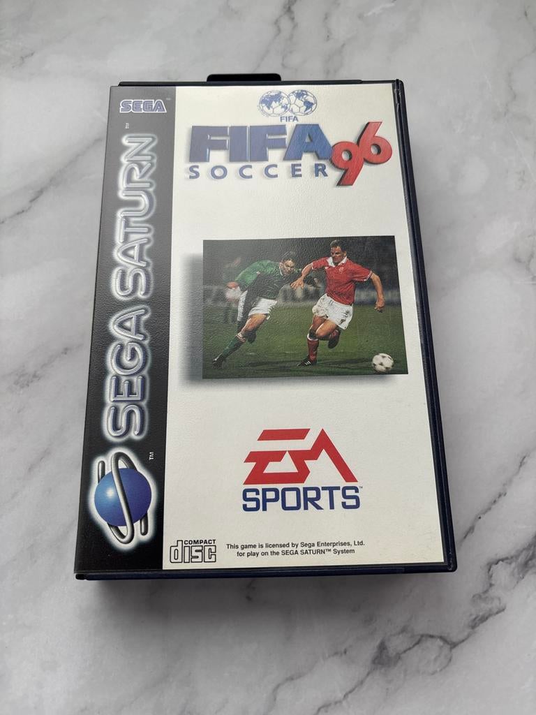 FIFA 96 Soccer Sega Saturn - Klassieke Voetbalgame, Gebruikt, 2 spelers, Ophalen of Verzenden, Vanaf 3 jaar