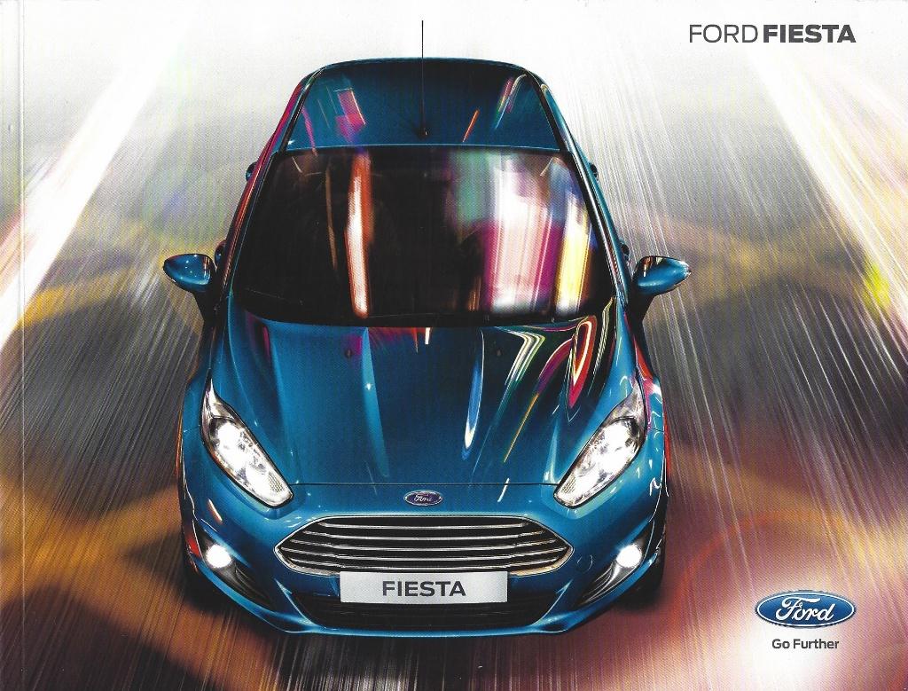 Brochure Ford Fiesta 2012, Ophalen of Verzenden, Gelezen, Ford