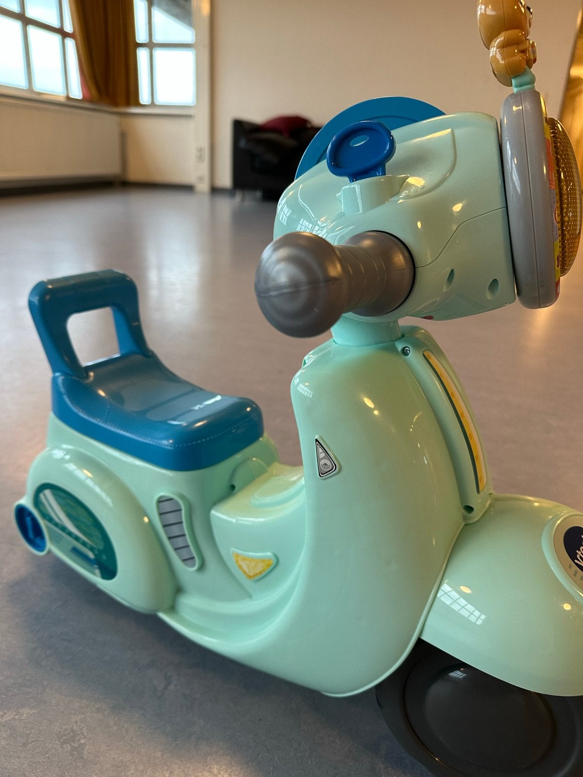 VTech Baby 2-in-1 Loopscooter - Blauw, Ophalen of Verzenden, Zo goed als nieuw, Loopfiets