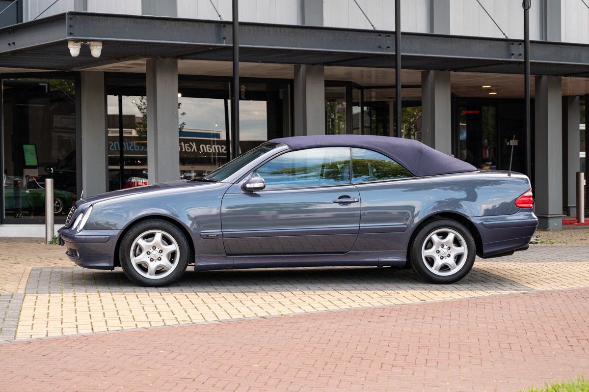 Mercedes-Benz CLK-Klasse 320 Cabriolet Avantgarde (bj 2000), Automaat, Gebruikt, Overige kleuren, Cabriolet