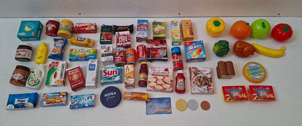 61 AH mini’s 2012 – verzameling met dubbele mini’s + bonus, Albert Heijn, Ophalen of Verzenden
