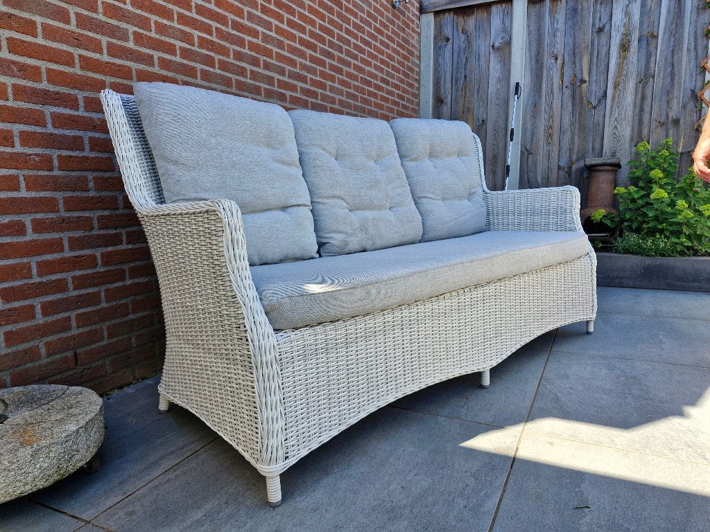 Lounge tuinbank, Tuin en Terras, Tuinbanken, Ophalen, Zo goed als nieuw, Wicker