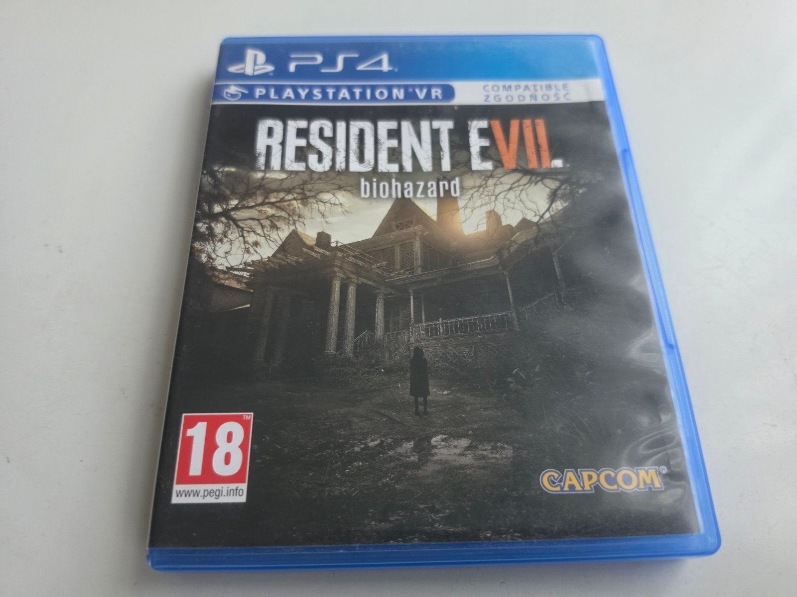 Resident Evil 7 Biohazard voor Playstation 4 en 5 Lees Goed, Avontuur en Actie, Vanaf 18 jaar, Support@capcom.com, 1 speler