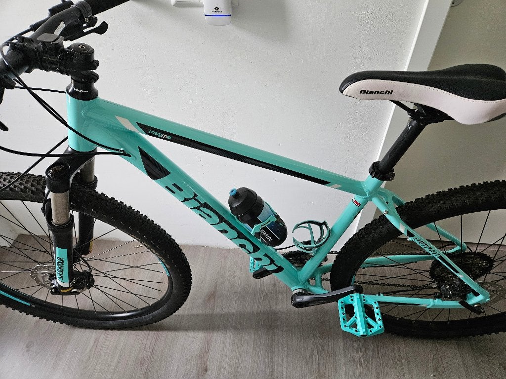 Zgan Bianchi Magma 9.2 mountainbike mt.L (19inch), Fietsen en Brommers, Fietsen | Mountainbikes en ATB, Hardtail, Heren, 49 tot 53 cm