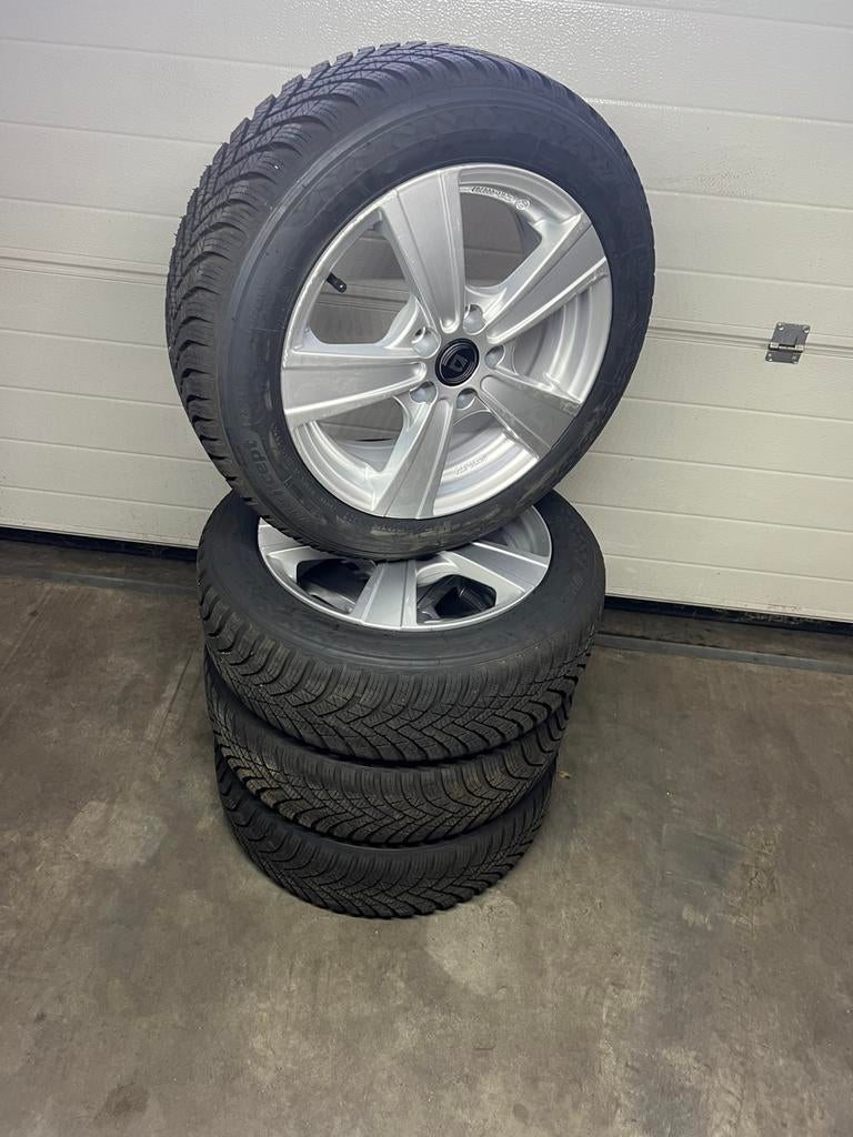 Velgen steekmaat 5 keer 100 met banden, Ophalen, Gebruikt, 15 inch, 175 mm
