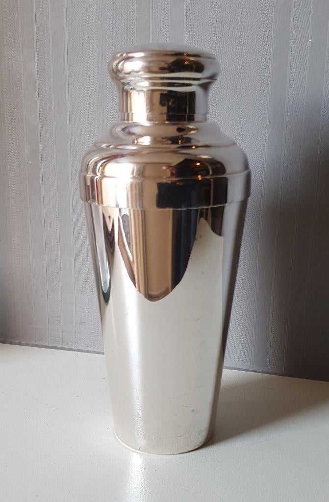 Retro vintage cocktail shaker art deco stijl, Verzamelen, Retro, Huis en Inrichting, Verzenden