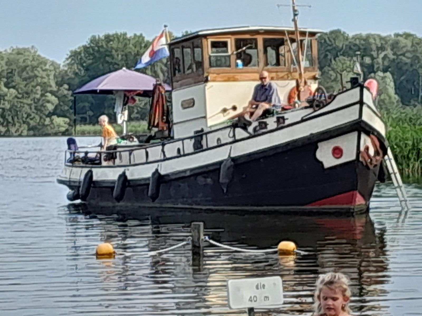 Sleepboot met achterstallig onderhoud te koop, Watersport en Boten, Overige typen, Ophalen, Gebruikt, Staal
