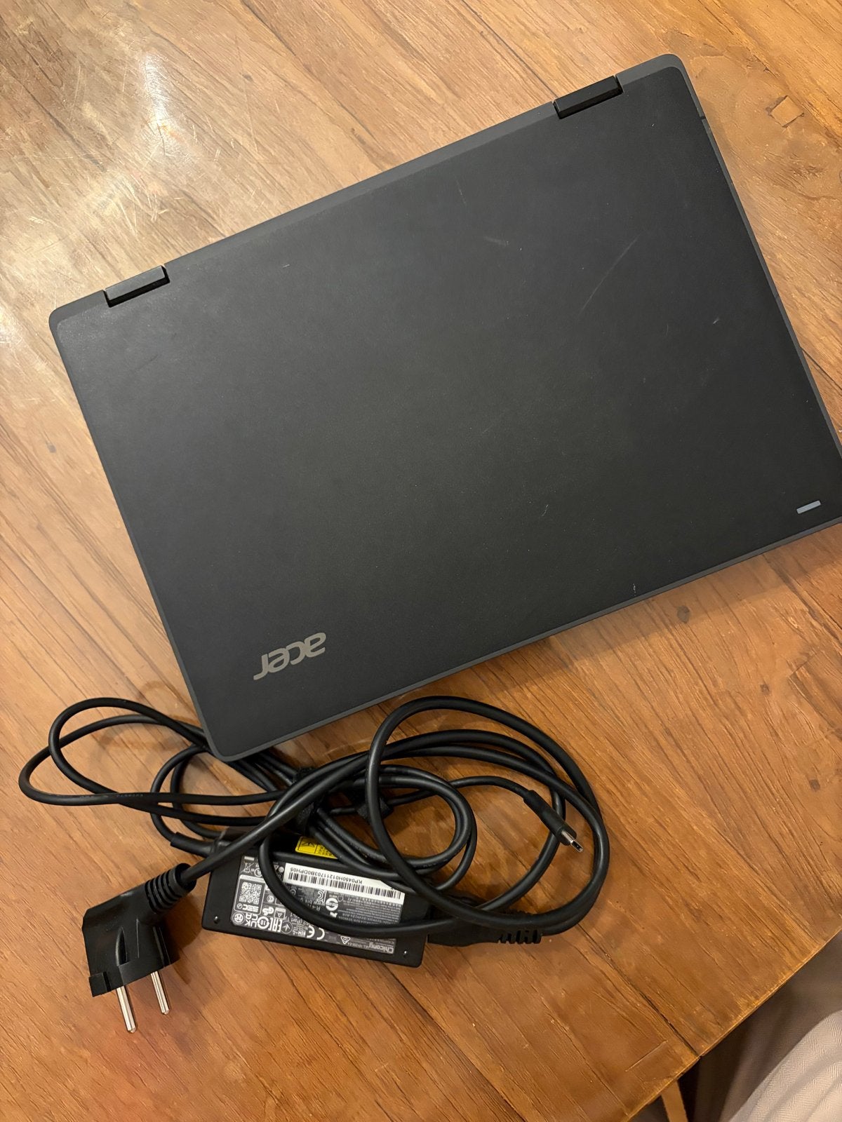 Acer TravelMate Spin B3: Compacte 2-in-1 laptop voor school, Gebruikt, Qwerty, 11 inch, Met touchscreen