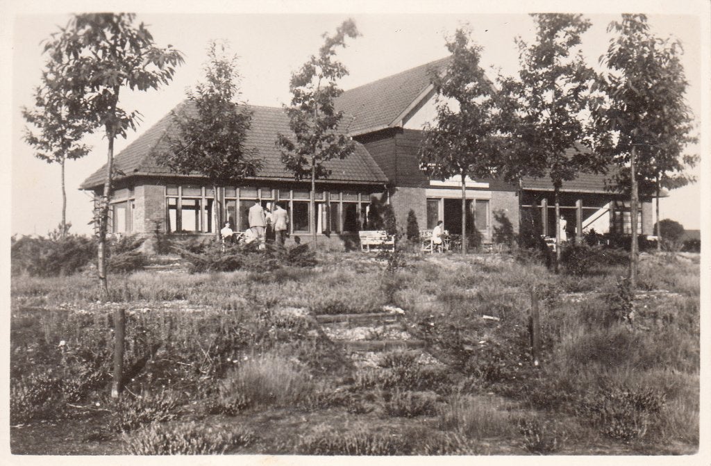 Otterlo  -  N.R.V. Clubhuis " de Zanding " ,  1941    =0006=, Ophalen of Verzenden, 1940 tot 1960, Gelopen, Gelderland