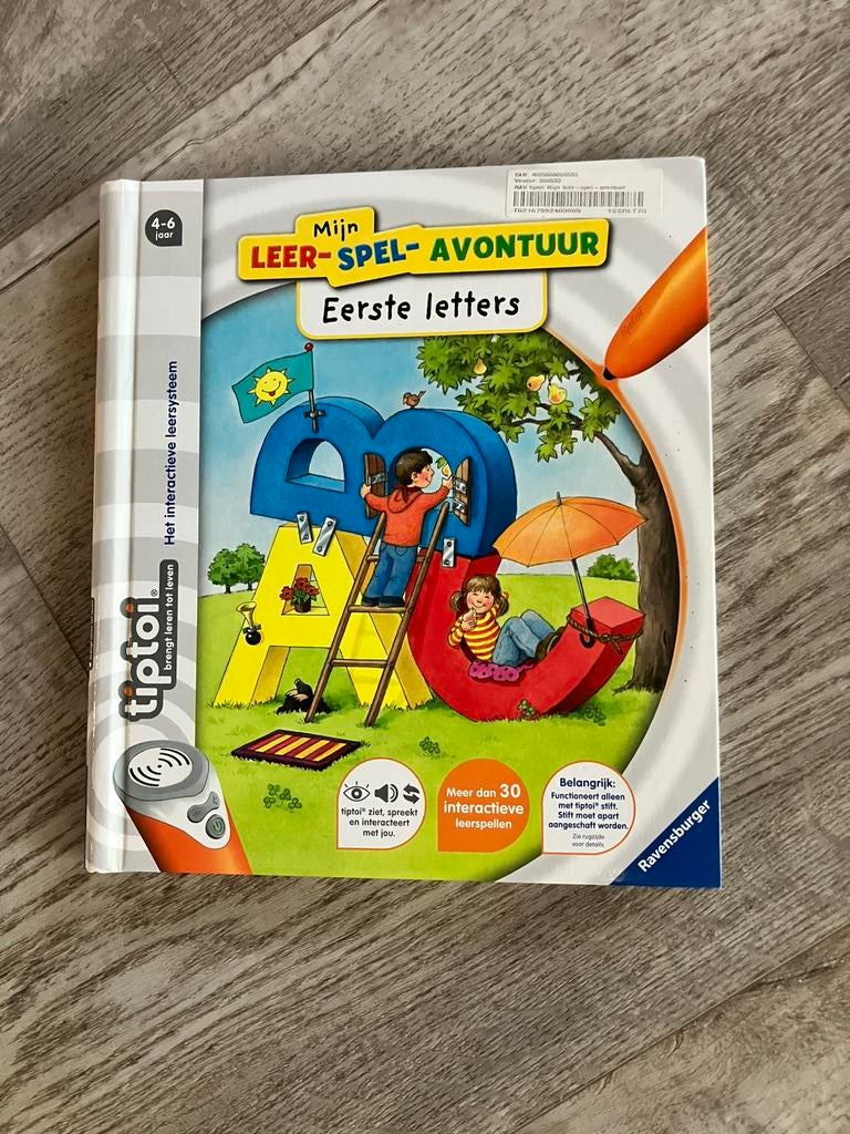 Tiptoi Eerste Letters, Kinderen en Baby's, Speelgoed | Educatief en Creatief, Ophalen, Zo goed als nieuw
