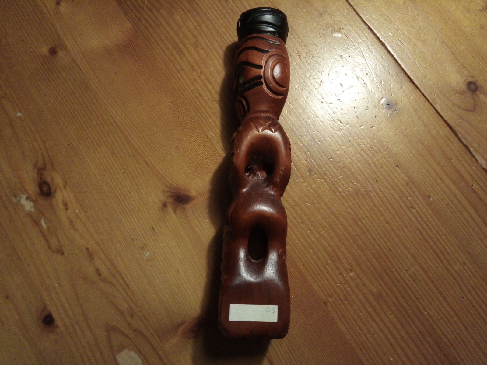 Houten Totempaal - Handgesneden Decoratie, Antiek en Kunst, Kunst | Beelden en Houtsnijwerken, Totempaal, Hout, Overige onderwerpen