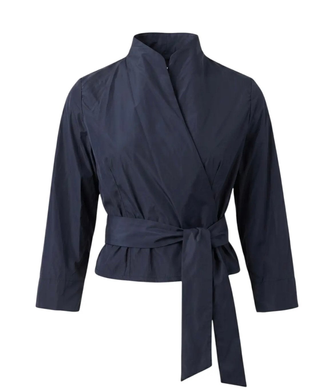 Purper wikkelblouse nieuwe collectie!, Kleding | Dames, Ophalen of Verzenden, Zo goed als nieuw, Maat 42/44 (L), Blauw