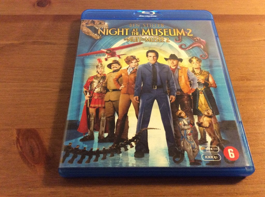 Night at the Museum 2 blu-ray + dvd, Avontuur, Film, Ophalen of Verzenden, Gebruikt