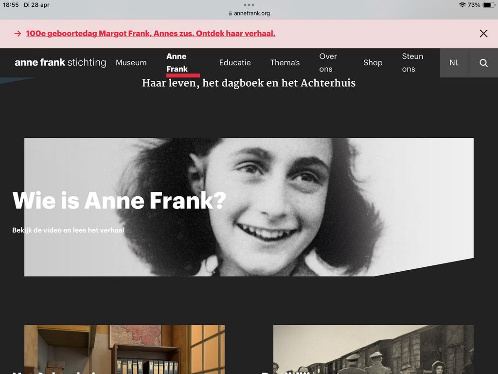 Tickets Anne Frankhuis 6 juni, Drie personen of meer, Ticket of Toegangskaart