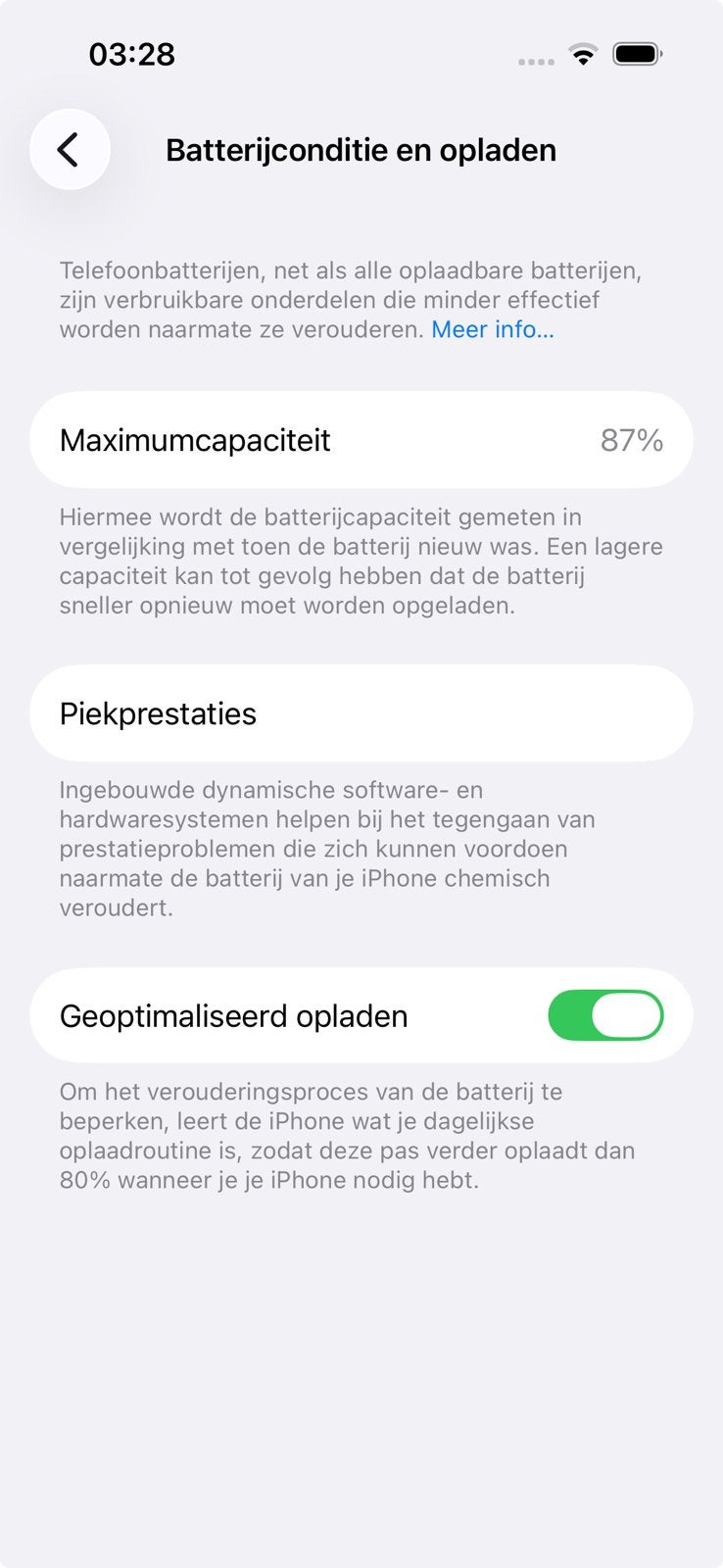 Iphone 14 pro, Verzenden, Zwart, 87 %, Zonder simlock