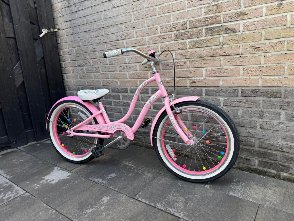 Meisjes fiets, Fietsen en Brommers, Fietsen | Meisjes, Ophalen of Verzenden, Zo goed als nieuw