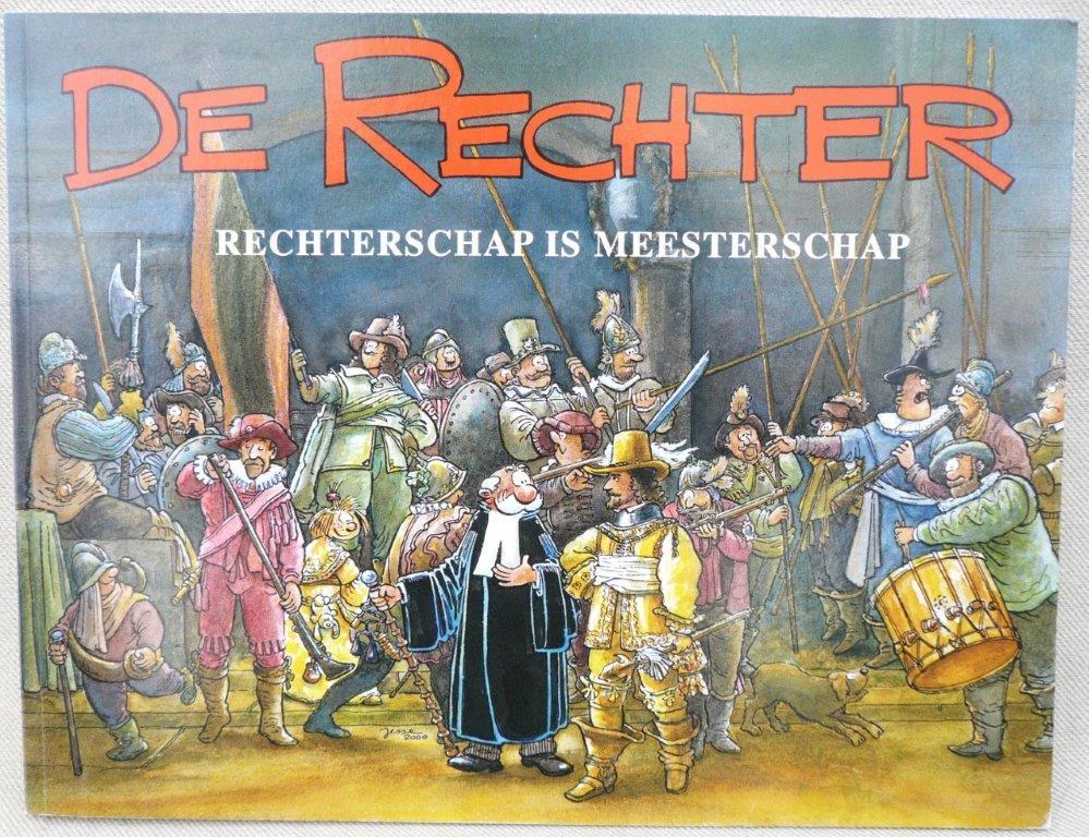 De rechter 5 Rechterschap Meesterschap Jesse van Muylwijck, Boeken, Jesse van Muylwijck, Eén stripboek, Ophalen of Verzenden, Zo goed als nieuw