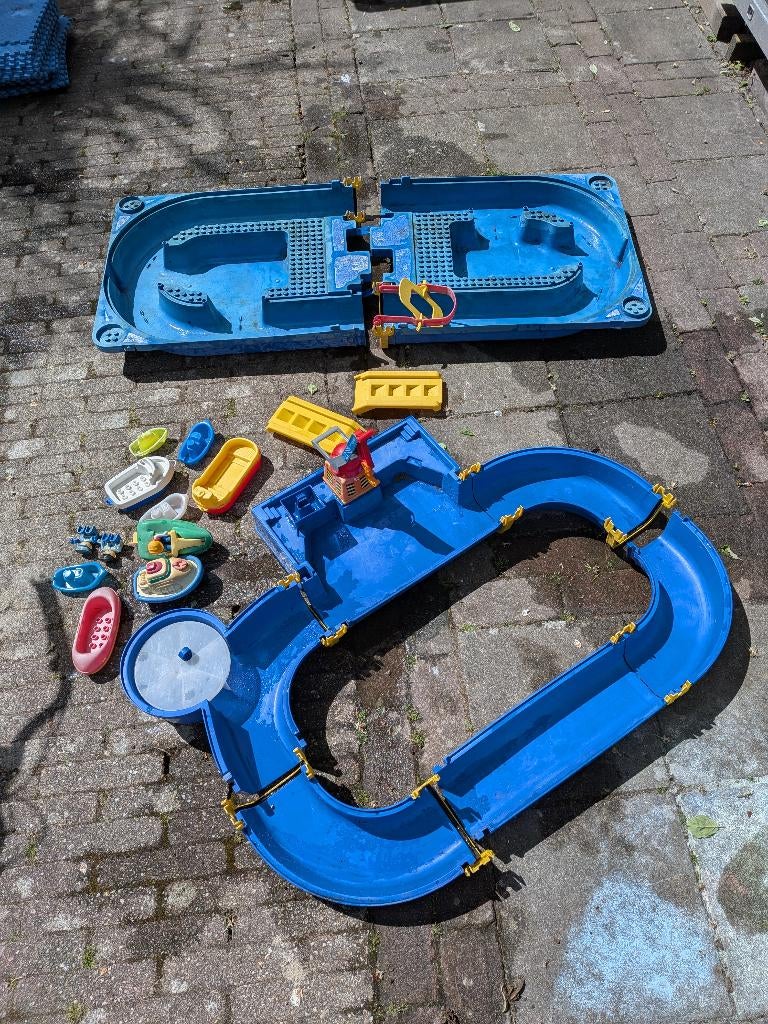 Bootjes baan / waterbaan, Ophalen, Gebruikt