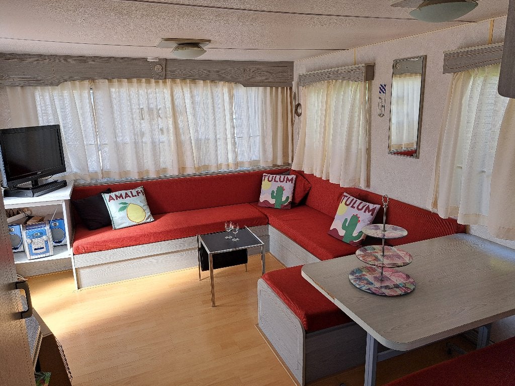 Stacaravan  Terherne Friesland   (in prijs verlaagd), Caravans en Kamperen, Tot en met 5