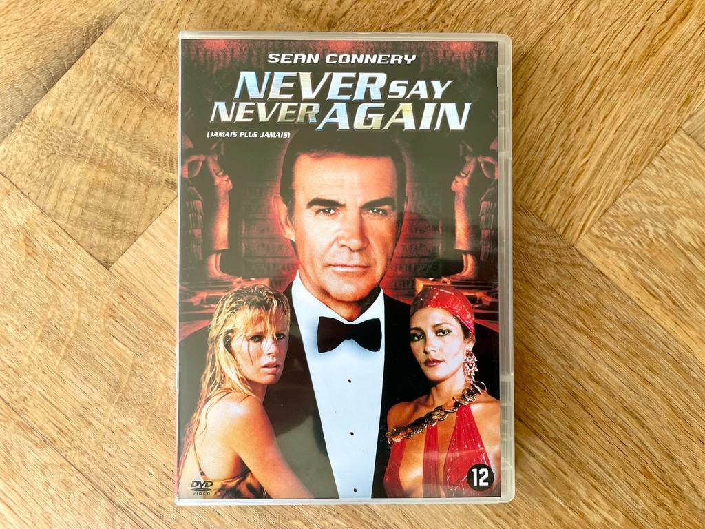 Never Say Never Again (1983) op DVD (nette staat, met NL), 1980 tot heden, Ophalen of Verzenden, Zo goed als nieuw, Actie en Avontuur