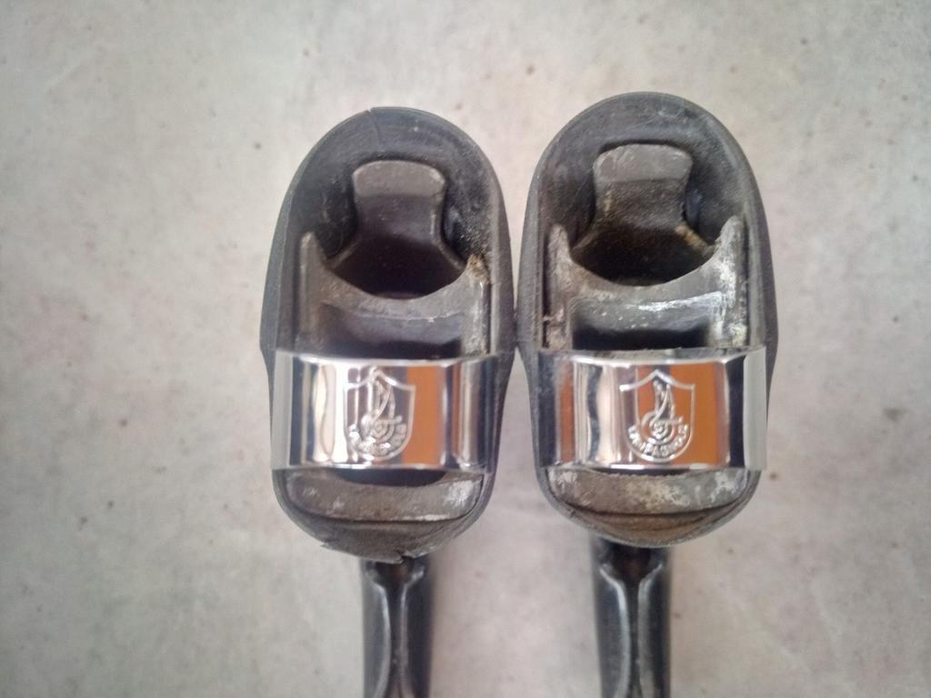 Te koop aangeboden vintage Campagnolo remgrepen, Fietsen en Brommers, Fietsonderdelen, Ophalen of Verzenden