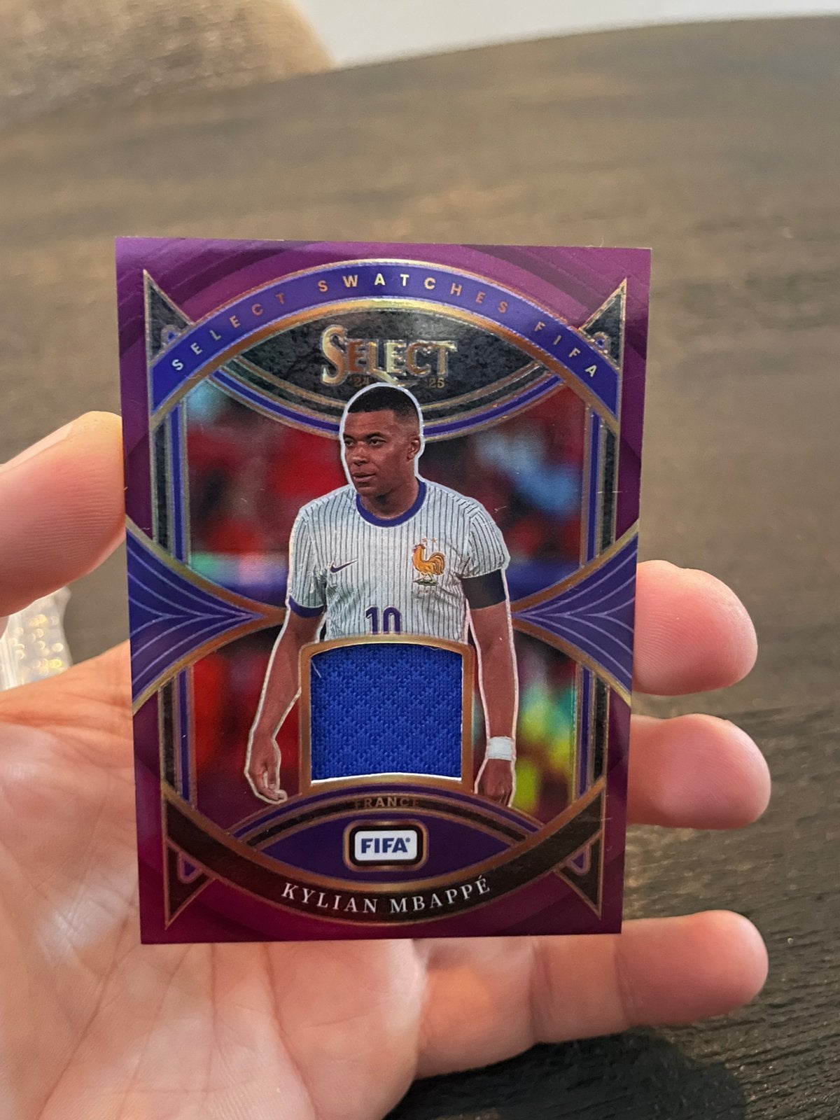 Panini select Mbappe 02/49, Ophalen of Verzenden, Zo goed als nieuw, Buitenlandse clubs, Poster, Plaatje of Sticker