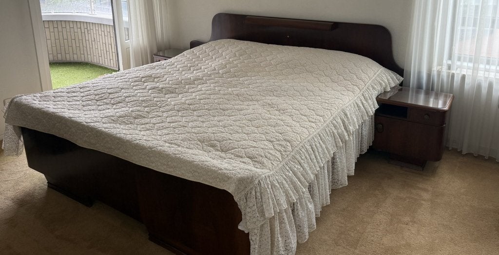 Slaapkamer, Huis en Inrichting, Ophalen, Gebruikt, Tweepersoons, Vintage