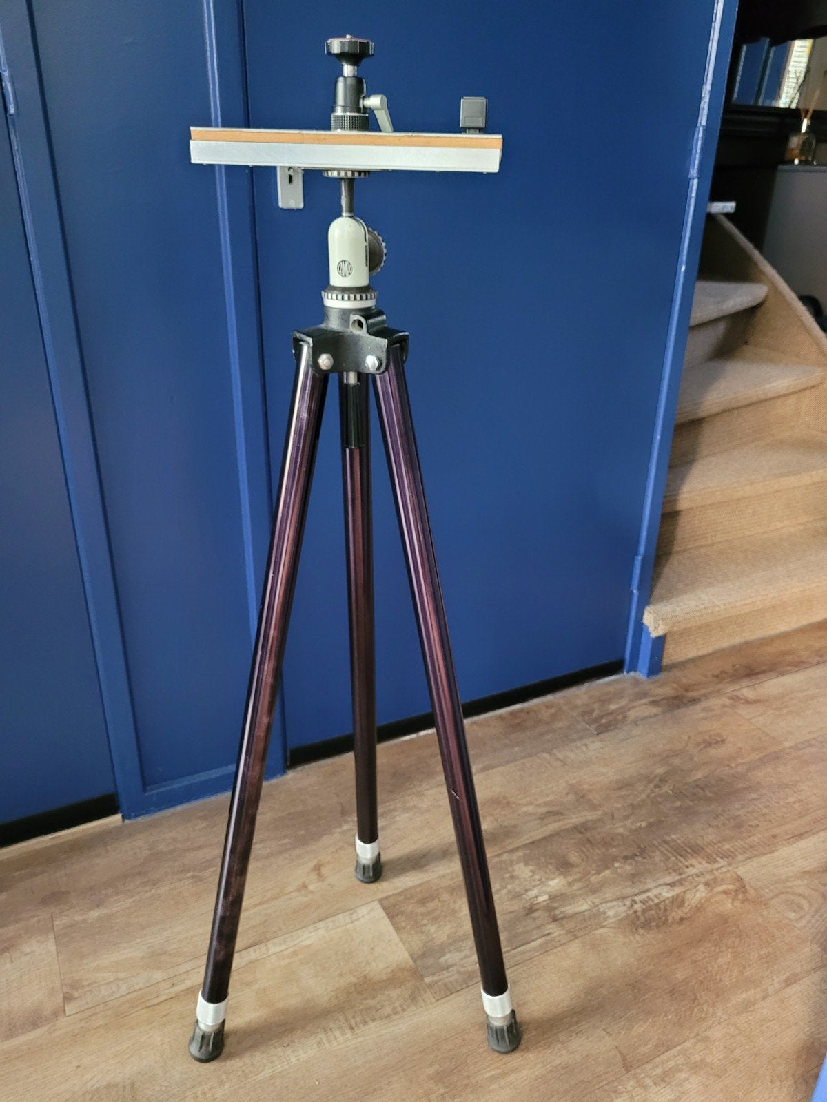 Vintage Cambo Holland Professioneel Studio Statief 185cm, Audio, Tv en Foto, 150 tot 175 cm, Gebruikt, Overige merken, Ophalen of Verzenden