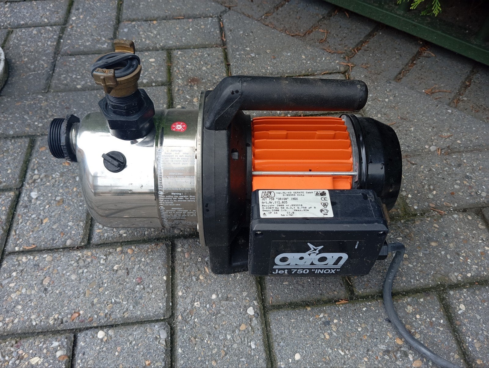 Waterpomp, Tuin en Terras, Ophalen, Zo goed als nieuw, Dompelpomp