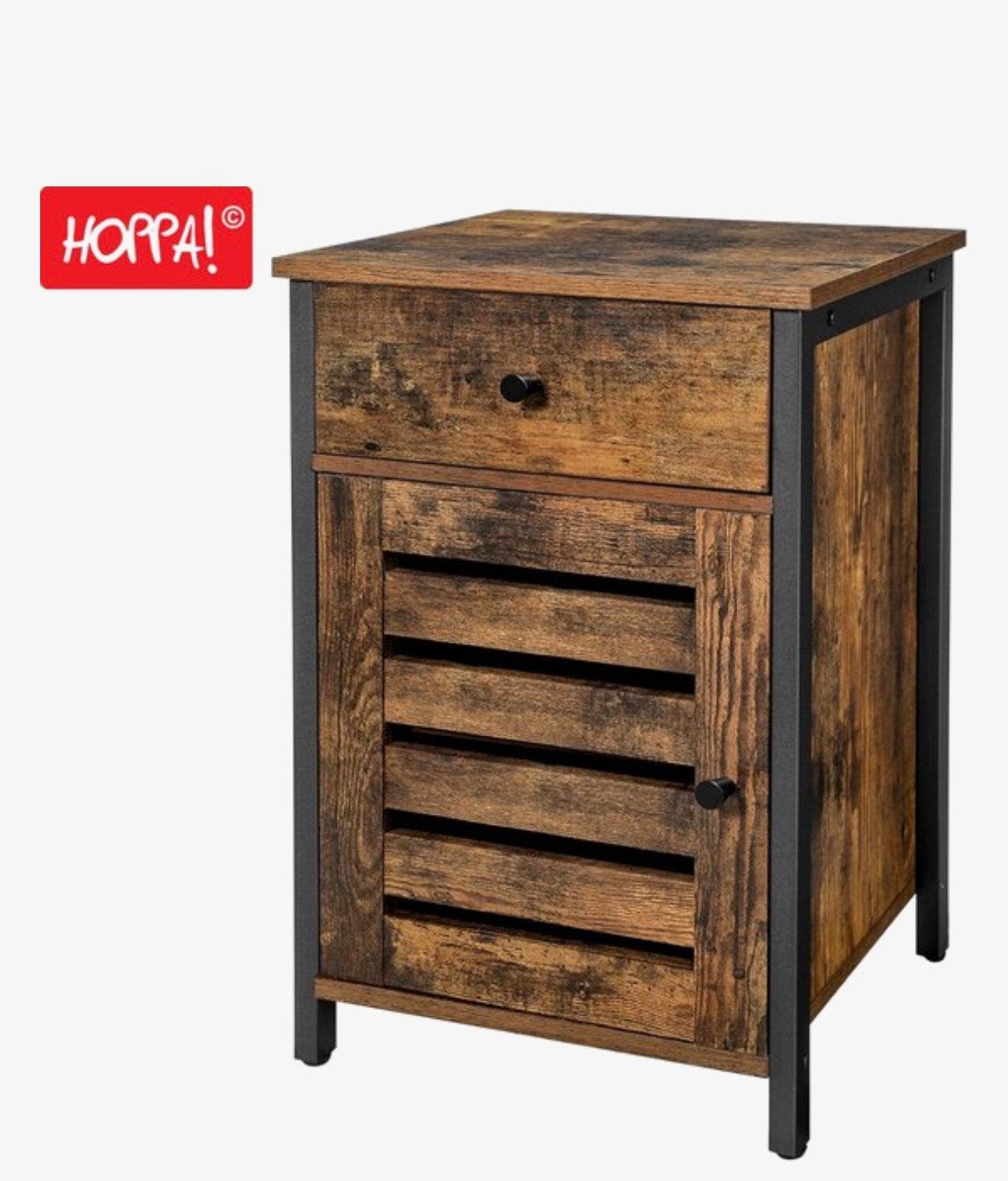 Nachtkastje, Ophalen, 1 of 2 laden, 50 tot 100 cm, Zo goed als nieuw