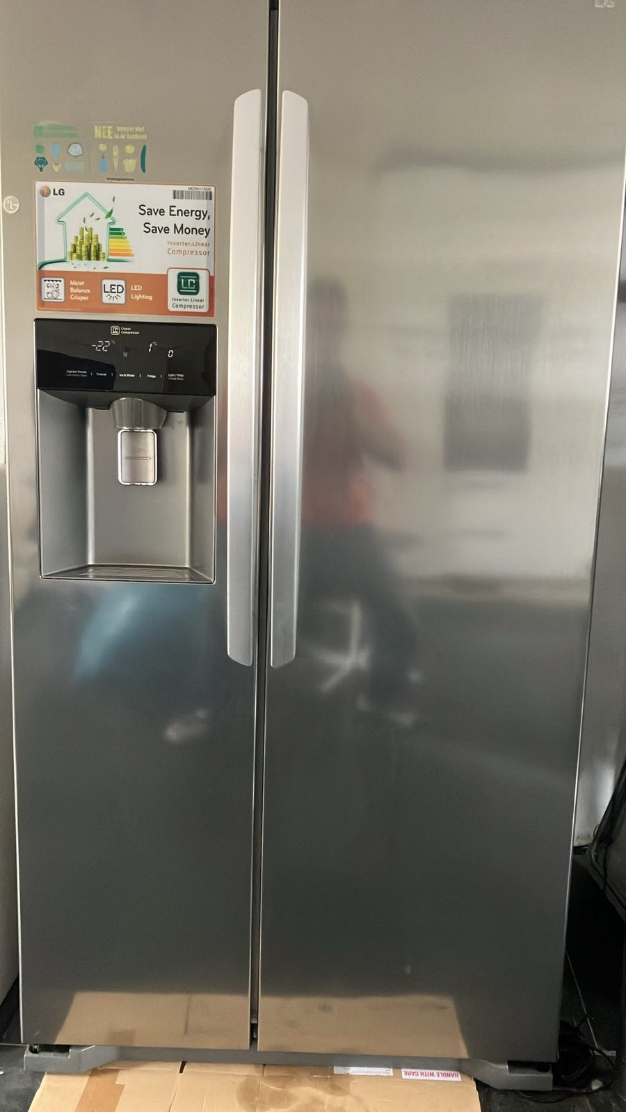 LG Amerikaans Gratis, Ophalen, Gebruikt, 200 liter of meer, 60 cm of meer