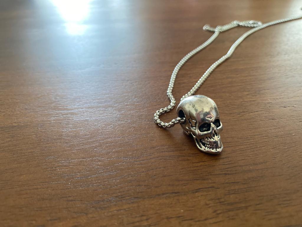 Skull kettinghanger, Ophalen of Verzenden, Nieuw, Overige materialen, Overige merken
