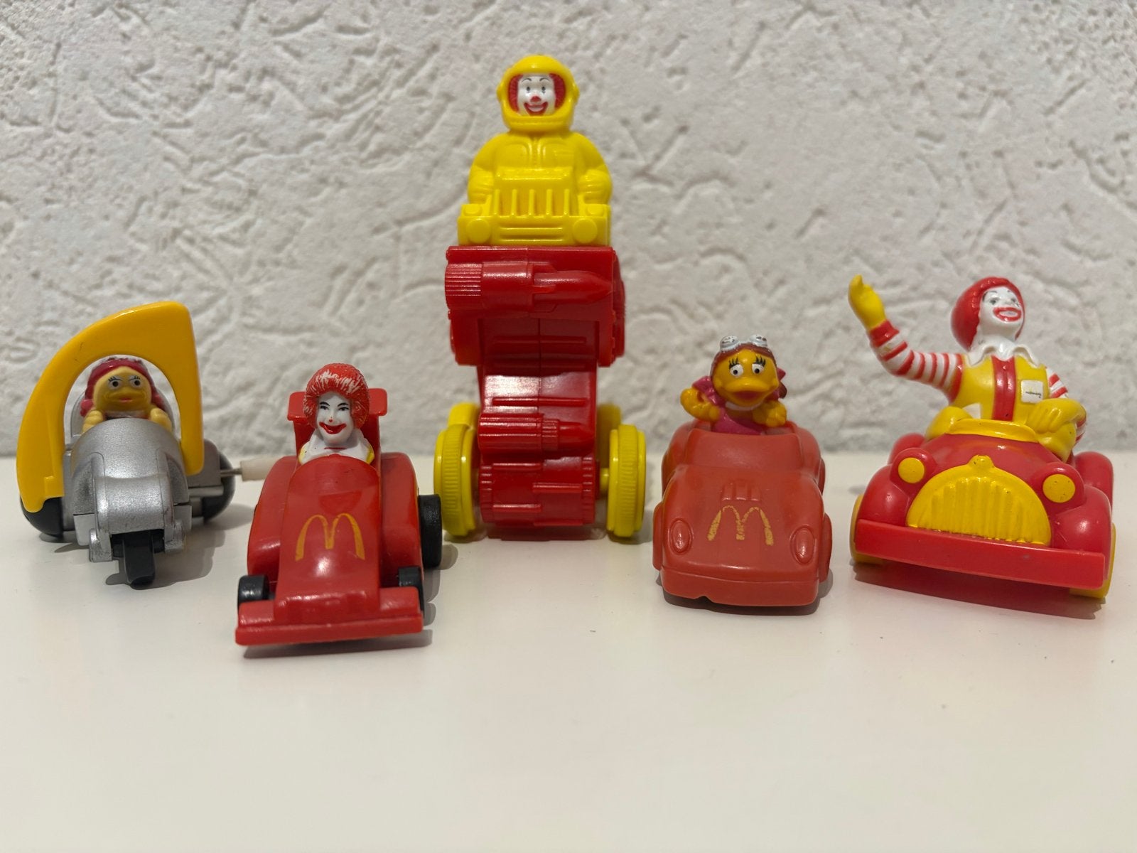 McDonald's Happy Meal Speelgoed Auto's - Set van 5, Ophalen, Gebruikt