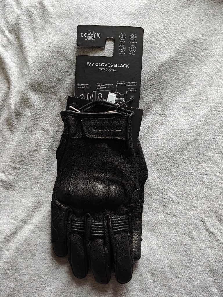 Pando Moto IVY GLOVES Black maat L, Motoren, Nieuw met kaartje, Dames, Ophalen of Verzenden, PANDO MOTO