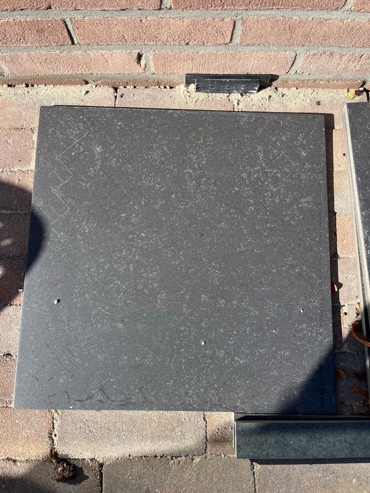 Gres Porcellanato Vloertegels - antraciet, 60 cm of meer, Keramiek, Nieuw, Ophalen of Verzenden