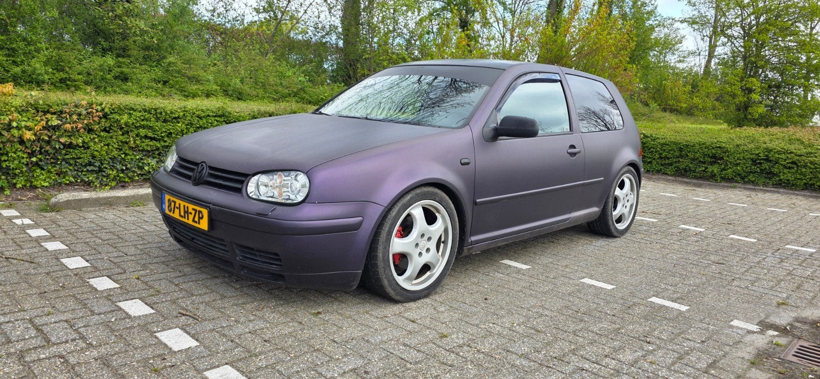 Volkswagen Golf 1.9 TDI 110KW 2003, Auto's, Voorwielaandrijving, Zwart, Leder en Stof, Origineel Nederlands