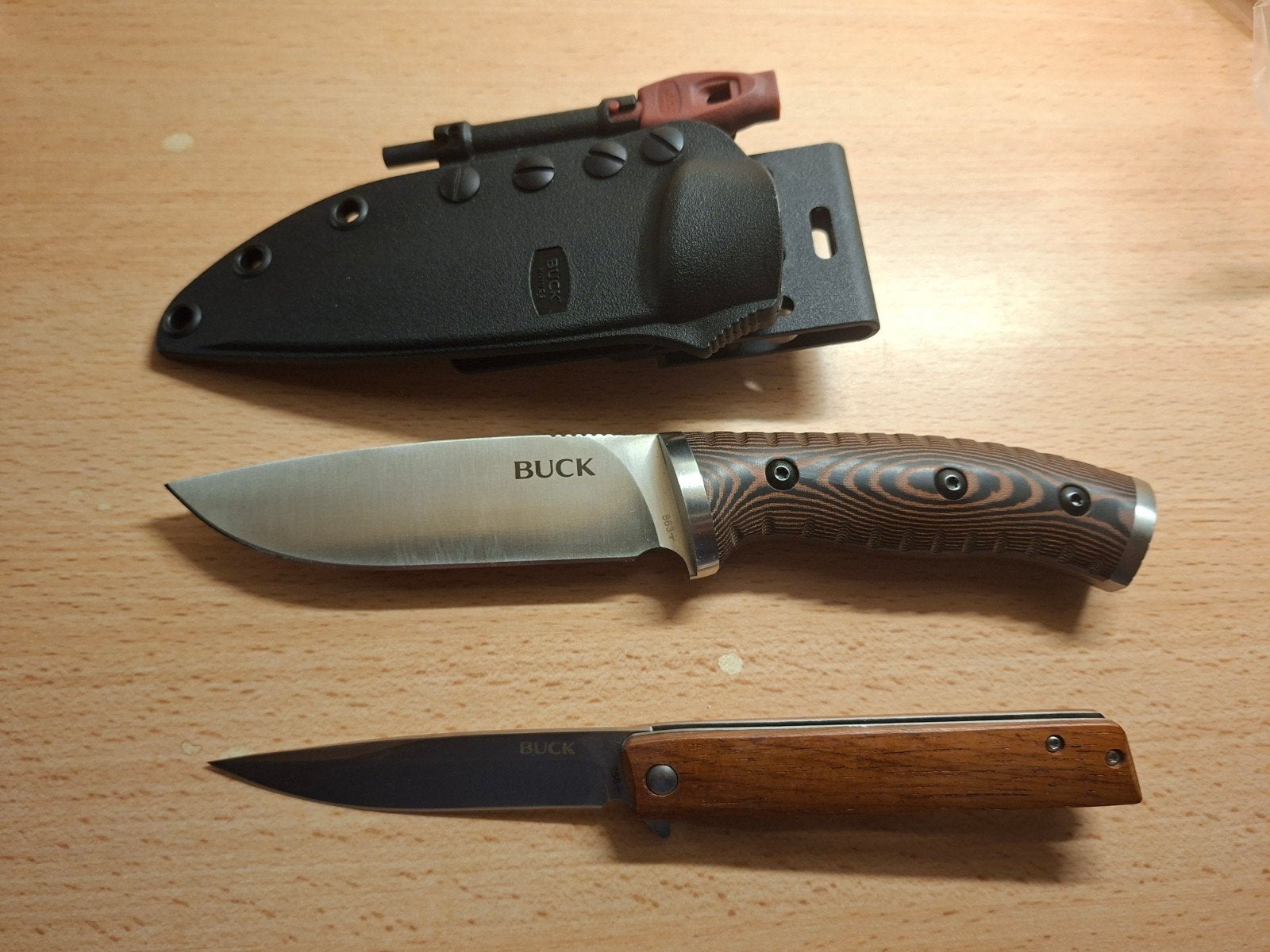 2 Nieuwe Buck Messen - Nooit Gebruikt, Ophalen of Verzenden, Nieuw